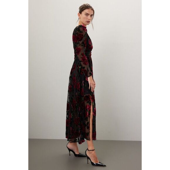 Rachel Parcell Burnout Velvet Dress ♥️ - Picture 4 of 9